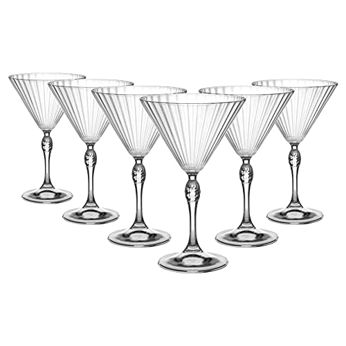 Bormioli Rocco America '20S Martini Brille - 250ml - Klar - Pack Von 6 von Bormioli Rocco