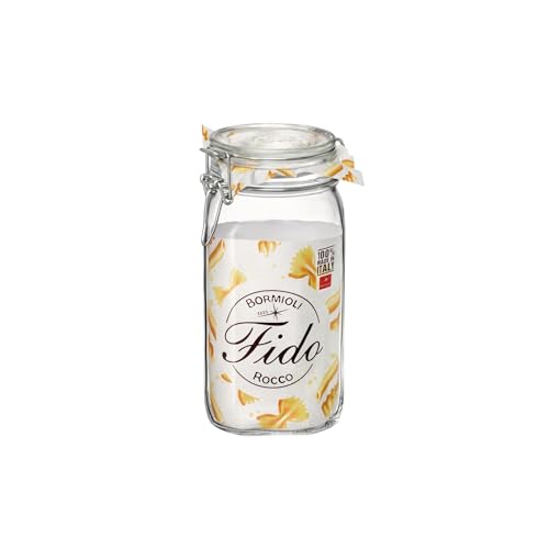 Bormioli Rocco Fido Klarglas, 1,4 l, 1,5 l, 149230M04121197, Farblos, 50.75 Ounce Bormioli Rocco Fido Klarglas, 1,4 l, 1,5 l, 149230M04121197, Farblos, 50.75 Ounce von Bormioli Rocco