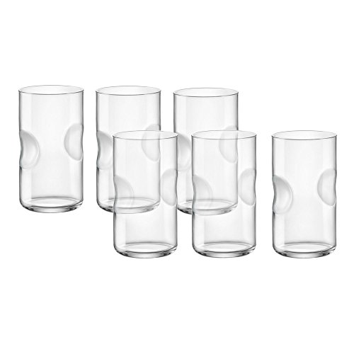 Bormioli Rocco Giove Cooler Frosted Glass, 16-3/4-Ounce, Set of 6 by Bormioli Rocco von Bormioli Rocco