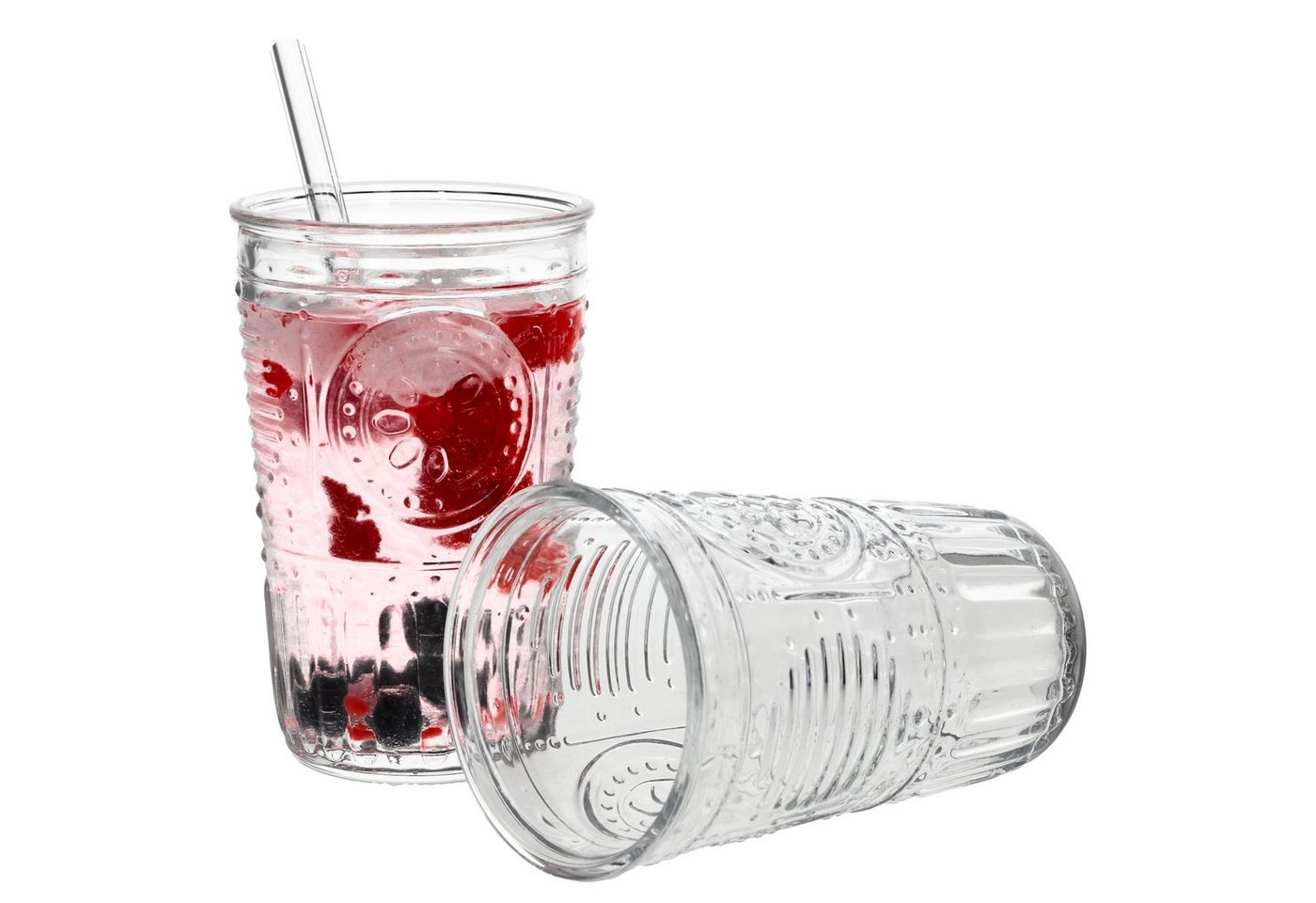 Bormioli Rocco Glas 2er Set Romantic Longdrink-Glas klar 340ml, Glas Bormioli Rocco Glas 2er Set Romantic Longdrink-Glas klar 340ml, Glas von Bormioli Rocco