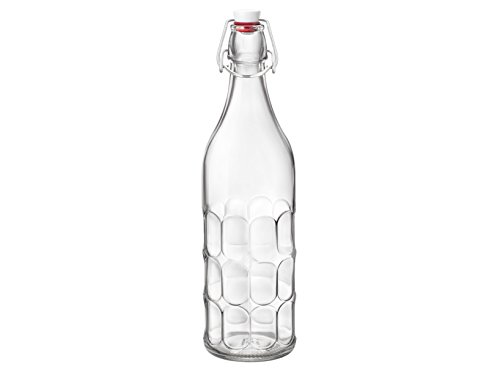 Bormioli Rocco Glasflasche mit Verschluss, 1 l von Bormioli Rocco