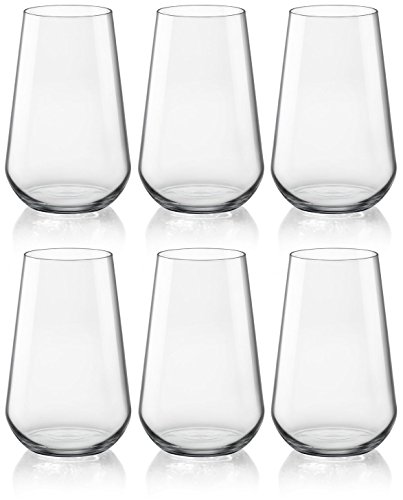 Bormioli Rocco Inalto Uno Double Old arbeitete Wasser/Juice Tumblers - Gläser der Geschenkbox-x6 um - 410ml von Bormioli Rocco