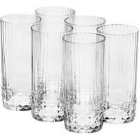 Bormioli Rocco Longdrinkglas  6er-Set AMERICA, Glas von Bormioli Rocco