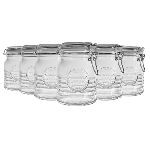 Bormioli Rocco Officina 1825 Glaspeichergläser - 500ml - 6. Packung von Bormioli Rocco