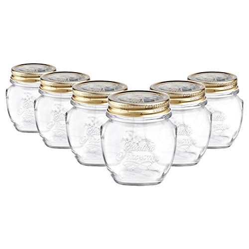 Bormioli Rocco Quattro Stagioni -Lagergläser - 300ml - Pack Von 6 Bormioli Rocco Quattro Stagioni -Lagergläser - 300ml - Pack Von 6 von Bormioli Rocco