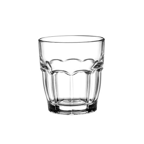 Bormioli Rocco Rock Bar Gläser, 6 Stück Juice Glass Juice Glass farblos von Bormioli Rocco