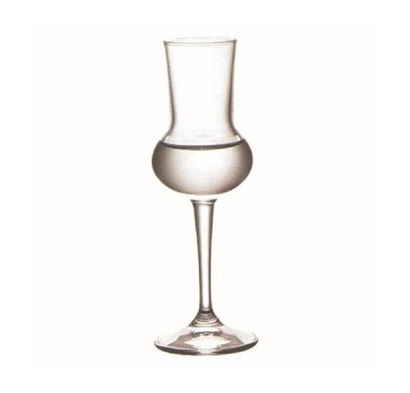 Bormioli Rocco Schnapsglas Bormioli Rocco Riserva Grappakelch 80ml 6er Set, Kristallglas von Bormioli Rocco