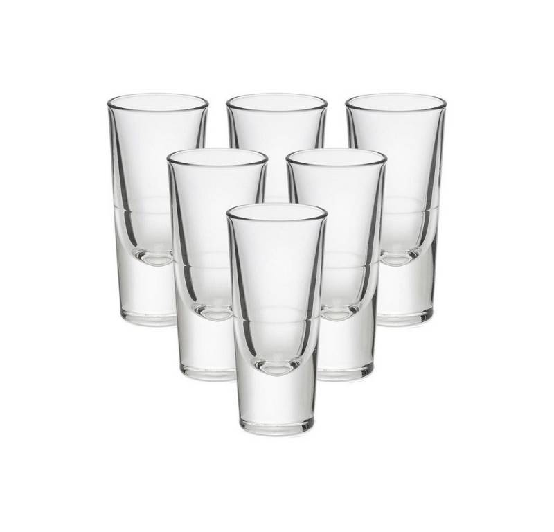 Bormioli Rocco Schnapsglas Bormioli Rocco Bistro Bar Schnapsglas 135 ml 6er Set, Glas von Bormioli Rocco