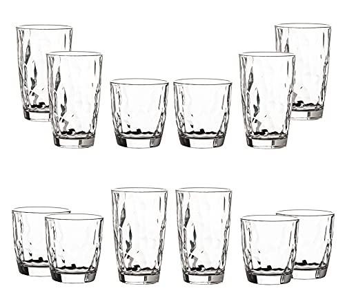 Bormioli Rocco Diamond Set Bicchiere Acqua e Bibita Set 12 Pz von Bormioli Rocco