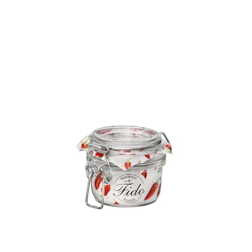 Drahtbügelglas 125ml Fido von Bormioli Rocco | Einmachglas, Einkochglas; Einweckglas von Bormioli Rocco