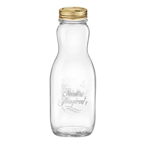 Pengo 93711 Evolution FLASCHE 4 SEASON JUICE LT.1 MIT VERSCHLUSS, Glas, 1 Liter, Multicolor Pengo 93711 Evolution FLASCHE 4 SEASON JUICE LT.1 MIT VERSCHLUSS, Glas, 1 Liter, Multicolor von Bormioli Rocco
