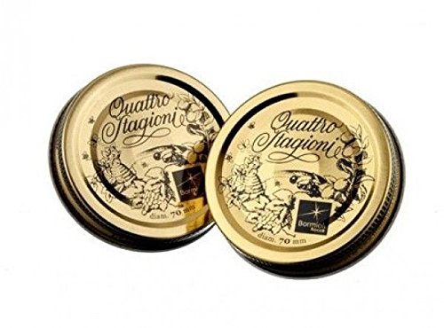 100 Stück Korken Kapsel Vier Jahreszeiten Bormioli 70 mm Dose Konservierung Spitze 100 Stück Korken Kapsel Vier Jahreszeiten Bormioli 70 mm Dose Konservierung Spitze von Bormioli Rocco