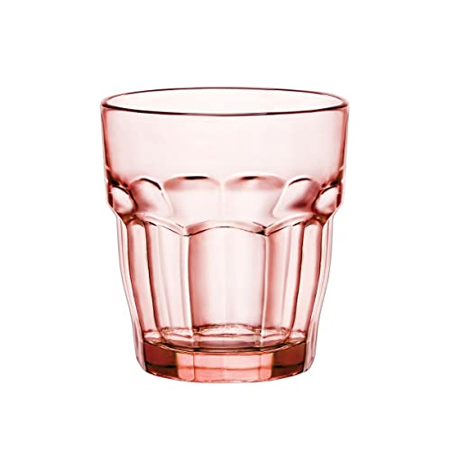 BORMIOLI ROcmO TABLEWARE FRANC Rock Bar Wasserglas, Pfirsich, 27cl, 1 Stück von Bormioli Rocco