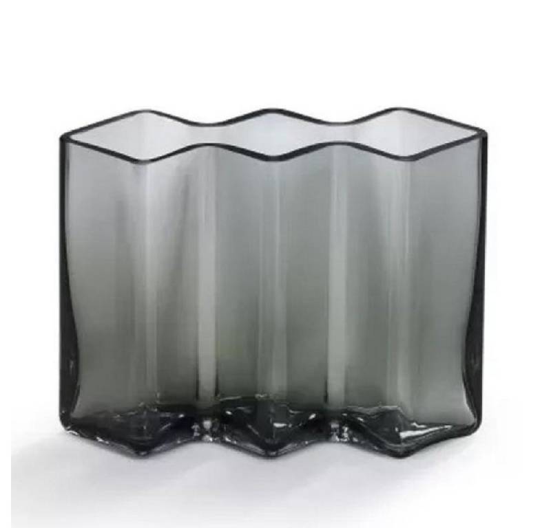 Born in Sweden Dekovase Vase Row Grau (3 Kammern) von Born in Sweden