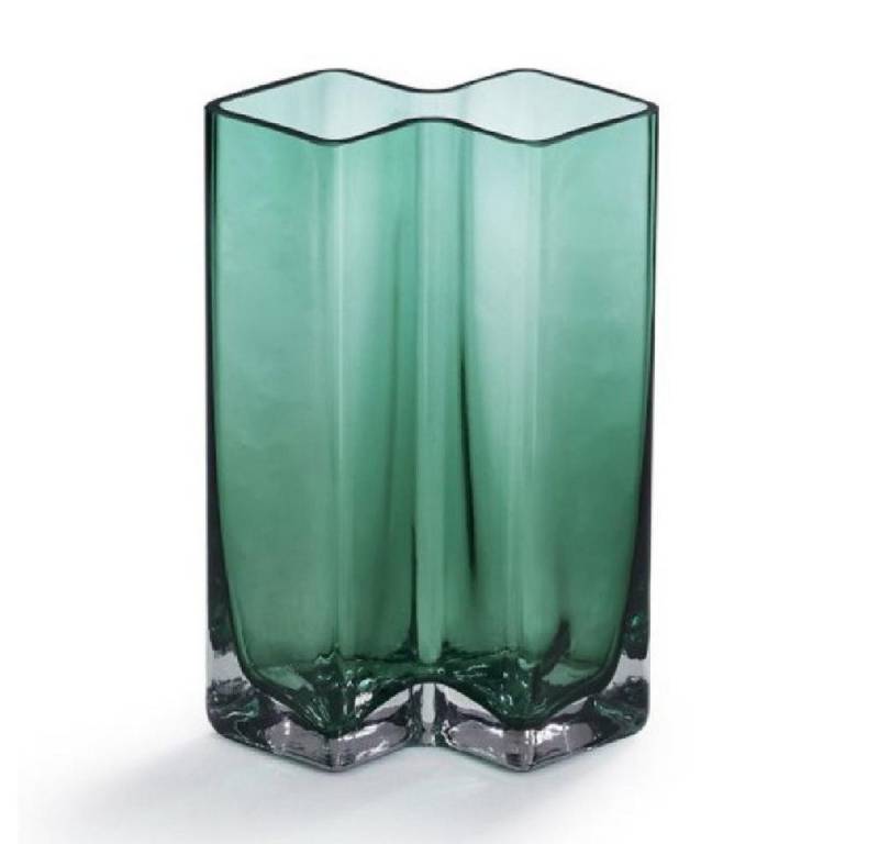 Born in Sweden Dekovase Vase Row Grün (2 Kammern) von Born in Sweden