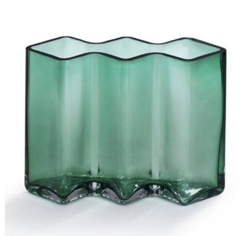 Born in Sweden Dekovase Vase Row Grün (3 Kammern) von Born in Sweden