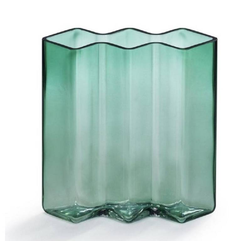 Born in Sweden Dekovase Vase Row Grün Hoch (3 Kammern) von Born in Sweden