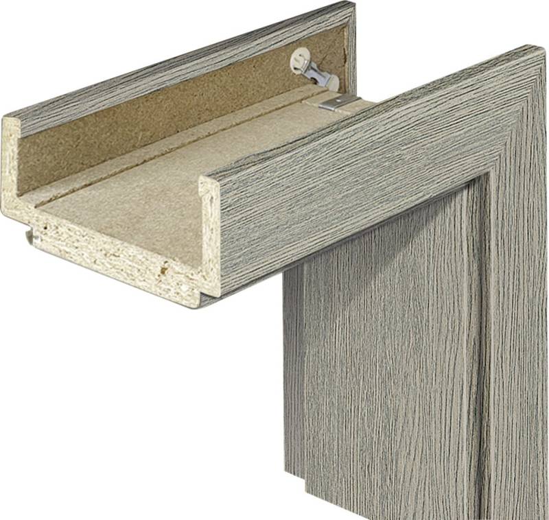 Borne Zarge CPL Masera hellgrau 98,5 cm DIN links von Borne