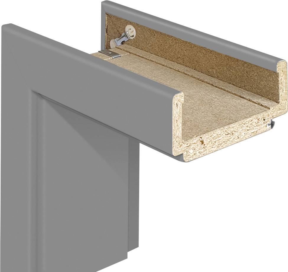 Borne Zarge Lack edelgrau 73,5 cm DIN links Borne Zarge Lack edelgrau 73,5 cm DIN links von Borne