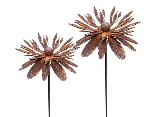 2er Set Gartenstecker Blume Mohn Teleopea Metall Rost Gartendeko Edelrost Rankstab Beetstecker Topfstecker Naturrost 2er Set Gartenstecker Blume Mohn Teleopea Metall Rost Gartendeko Edelrost Rankstab Beetstecker Topfstecker Naturrost von Bornhöft