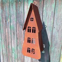 Edelrost Garten Deko Windlicht Vogelhaus Gartendekoration Dekorieren Rostige Dekoration Landhaus Vogelfutterhaus Futterstation Zum Hängen Edelrost Garten Deko Windlicht Vogelhaus Gartendekoration Dekorieren Rostige Dekoration Landhaus Vogelfutterhaus Futterstation Zum Hängen von Bornhoeft