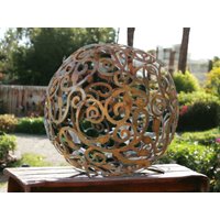 Gartenkugel Barock-Kugel Gartendekoration Metall Rost Gartendeko Edelrost 40cm Dekoration Garten Rostige Deko Gartenkugel Barock-Kugel Gartendekoration Metall Rost Gartendeko Edelrost 40cm Dekoration Garten Rostige Deko von Bornhoeft