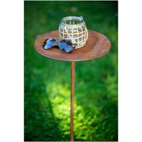 Gartenstecker Tisch Stecktisch Dekotisch Metall Rost Gartendeko Edelrost Rankstab Couchbar Gartenstecker Tisch Stecktisch Dekotisch Metall Rost Gartendeko Edelrost Rankstab Couchbar von Bornhoeft