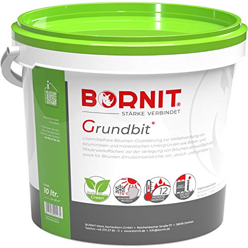 BORNIT - Grundbit Bitumen Voranstrich - Gebindegröße: 10 Liter von BORNIT