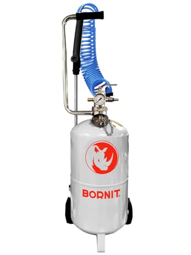 Bornit - Profi Haftkleber-Spritze zum Auftragen von Haftkleber Asphalt auf Baustellen - 18 Liter Nutzinhalt - 5 Meter Spiralschlauch von BORNIT