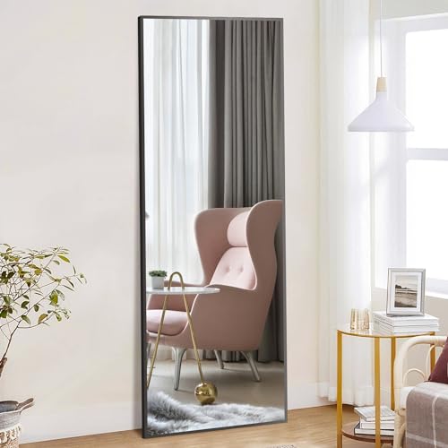 Boromal Ganzkörperspiegel 150x50cm Standspiegel Schwarz Metallrahmen Ganzkörperspiegel Wandspiegel Rechteckig für Schlafzimmer, Wohnzimmer, Ankleidezimmer Boromal Ganzkörperspiegel 150x50cm Standspiegel Schwarz Metallrahmen Ganzkörperspiegel Wandspiegel Rechteckig für Schlafzimmer, Wohnzimmer, Ankleidezimmer von Boromal