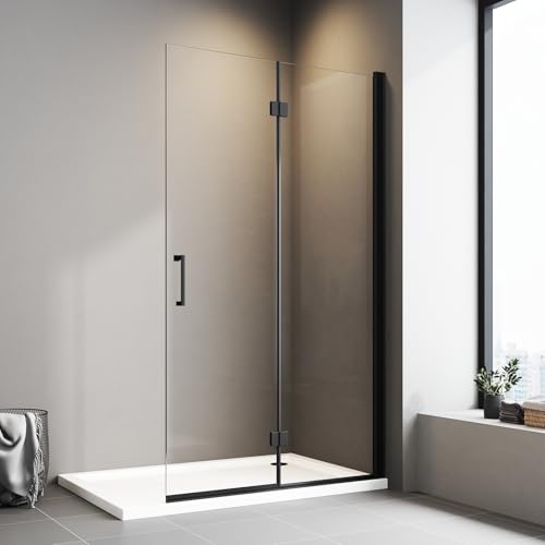 Walk in Dusche Walk in Duschwand Schwarz 86x195cm Duschabtrennung Faltbar Duschkabine Faltwand Drehfalttür Faltdusche Glaswand Duschfaltwand 6mm NANO Sicherheitsglas Glas, Schwarz Walk in Dusche Walk in Duschwand Schwarz 86x195cm Duschabtrennung Faltbar Duschkabine Faltwand Drehfalttür Faltdusche Glaswand Duschfaltwand 6mm NANO Sicherheitsglas Glas, Schwarz von Boromal