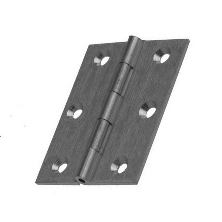 Scharnier 50x40mm Messing matt verchromt von Borsani