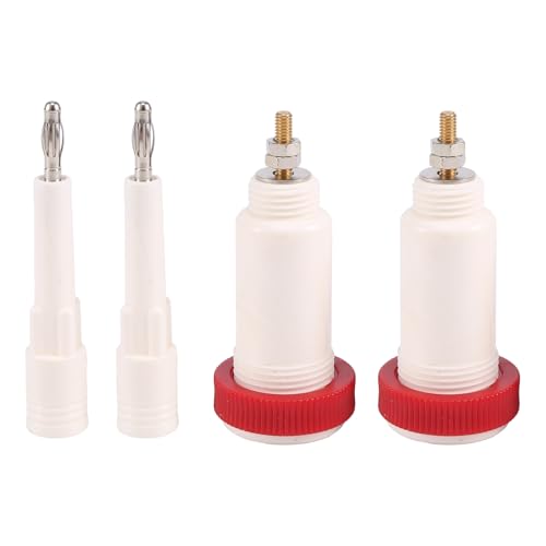 Bortivier 2 Paar 4 Mm Banana Jack 10Kv -30Kv Hochspannungsstecker Stecker und Buchse Netzteil TestgeräT von Bortivier
