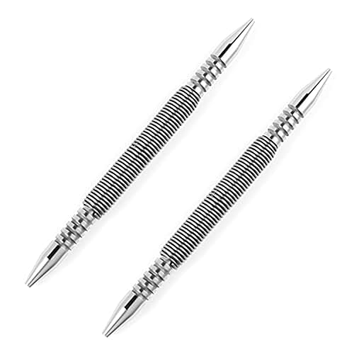 Bortivier 2-Teiliges Doppelkopf-Nagelsetzer, Hammerloses Nagelsetzer-Set, Werkzeug zum Entfernen Von Türscharnierstiften von Bortivier
