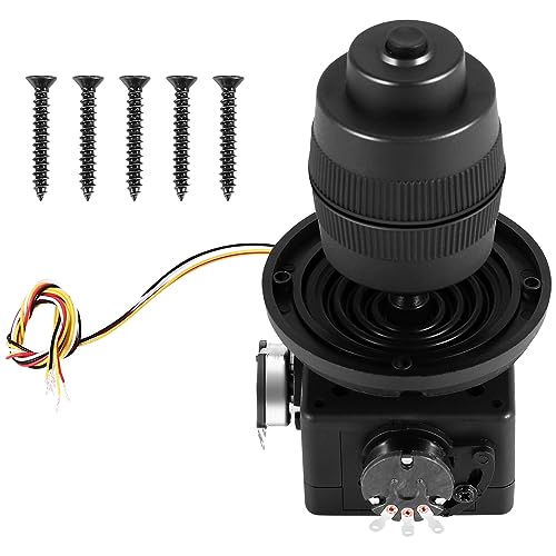 Bortivier 4-Achsen Joystick Potentiometer Tastensteuerung für -D400X-R4 10K 4D Versiegeltes Wipppotentiometer von Bortivier