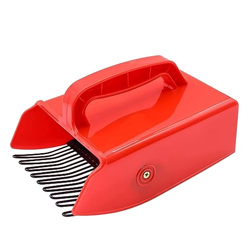 Bortivier Beerenpflücker, Beerenpflücker und Rechen mit Metallkamm und Ergonomischem für Einfacheres Beerenpflücken, Langlebig für Blaubeeren von Bortivier