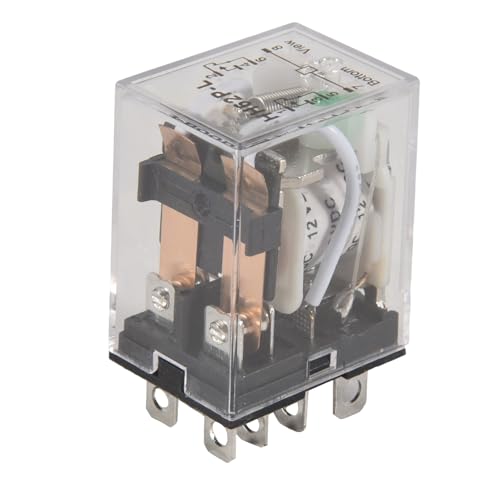 Bortivier DC 12V Spule 10A 240VAC 28VDC DPDT Elektromagnetische Relais JQX-13F2Z Bortivier DC 12V Spule 10A 240VAC 28VDC DPDT Elektromagnetische Relais JQX-13F2Z von Bortivier