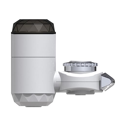 Bortivier Elektrischer Durchlauferhitzer, Sofortiger Warmwasserhahn für Badezimmer, Waschbecken, Wasserhahn, Durchlauferhitzer, EU-Stecker von Bortivier