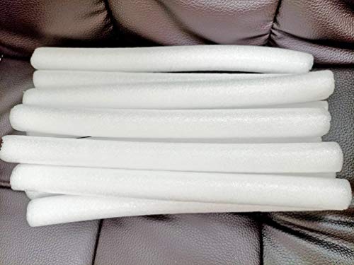 BoruisX Stretch-Sofa-Schonbezug Schaumstoffstreifen, Sofabezug rutschfest, Möbelschutz, Stretch-Couchbezüge Nahtstreifen Handwerk Schaumstoffstangen Sticks (Durchmesser-2,5 cm, 30 Stück) von BoruisX