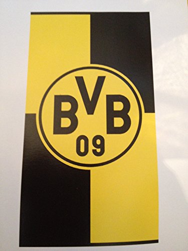 BVB Borussia Dortmund Spottuch Handtuch 110x60cm 100% Baumwolle von Borussia Dortmund