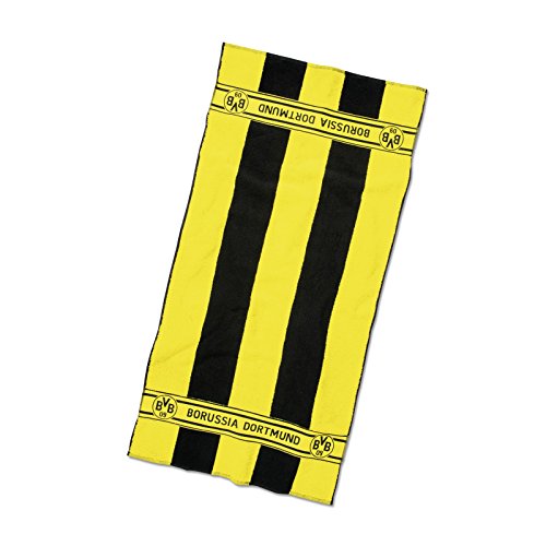 Borussia Dortmund BVB Duschtuch (70 x 140 cm, gelb) von Borussia Dortmund