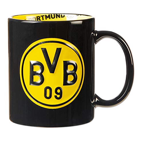 Borussia Dortmund BVB Tasse (schwarz, one size) von Borussia Dortmund