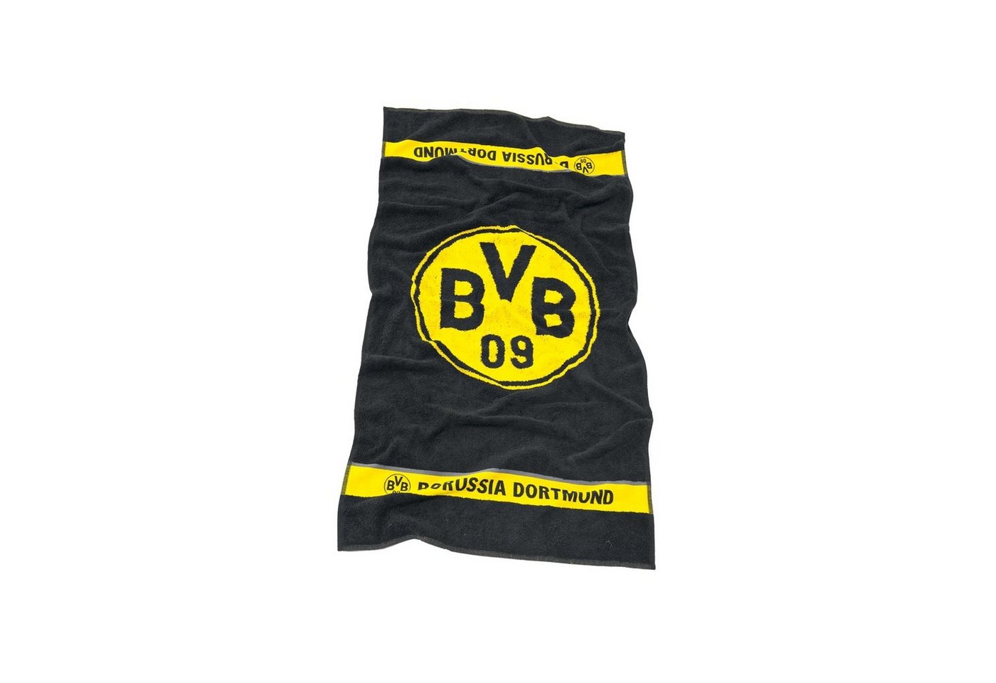 BVB Handtuch BVB-Handtuch Emblem 50x100 cm, Baumwolle (Packung, 1-St) von BVB