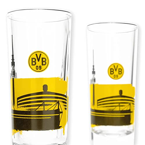 Borussia Dortmund Schnapsglas - Skyline - 2er-Set Glas BVB 09 von Borussia Dortmund