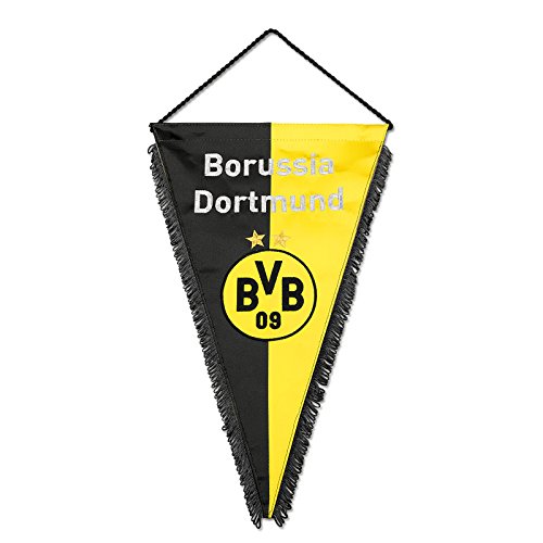 Borussia Dortmund Seidenwimpel mit BVB Logo one Size von Borussia Dortmund