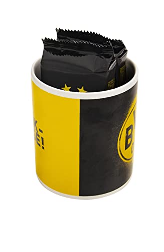 Borussia Dortmund Tasse mit Süßigkeiten von Borussia Dortmund