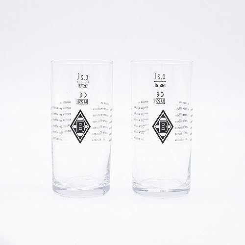 Borussia Mönchengladbach Softdrinkglas VFL 2er-Set von Borussia Mönchengladbach