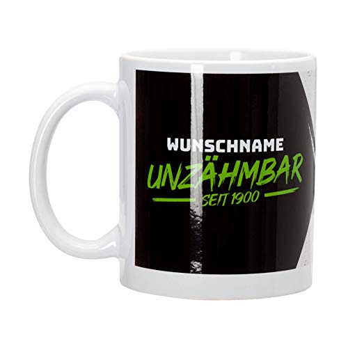 Borussia Mönchengladbach Tasse *Unzähmbar* personalisierbar von Borussia Mönchengladbach