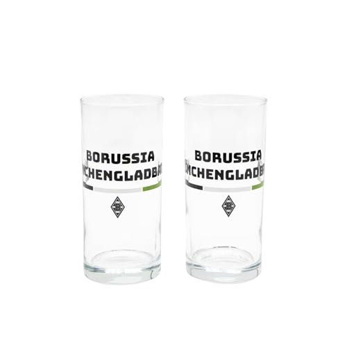 Borussia Mönchengladbach VfL BMG Trinkglas Classic 2er Set von Borussia Mönchengladbach