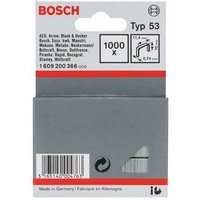 Bosch Accessories 1609200366 Feindrahtklammern Typ 53 1000 St. Abmessungen (L x B) 10mm x 11.4mm von Bosch Accessories